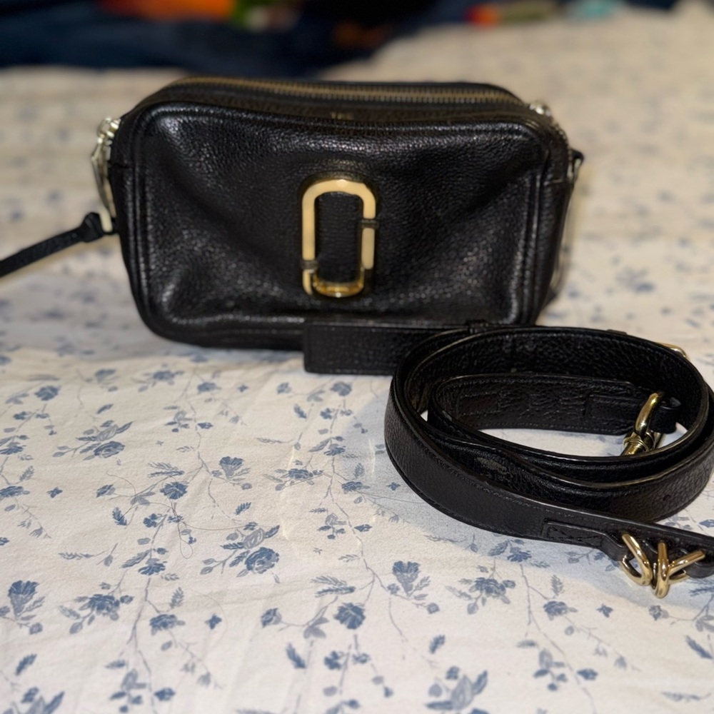 Marc Jacobs SnapShot Crossbody Bag with Gold Accent